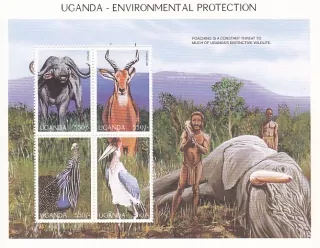 Uganda známky